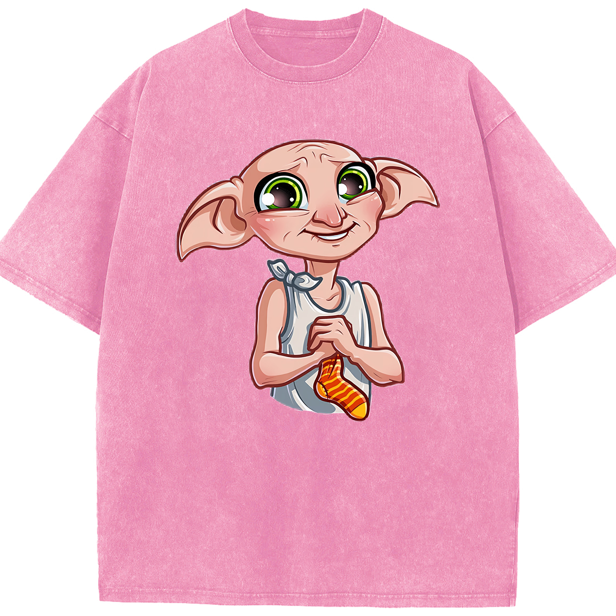 （画像用） Harry Potter ハリー・ポッターシリーズ 綿100% ヴィンテージ風 半袖Tシャツ（フロントプリント）